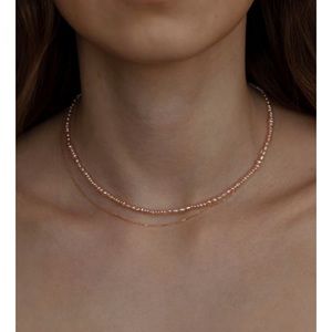 WWAKE Blush Pearl Collage Necklace